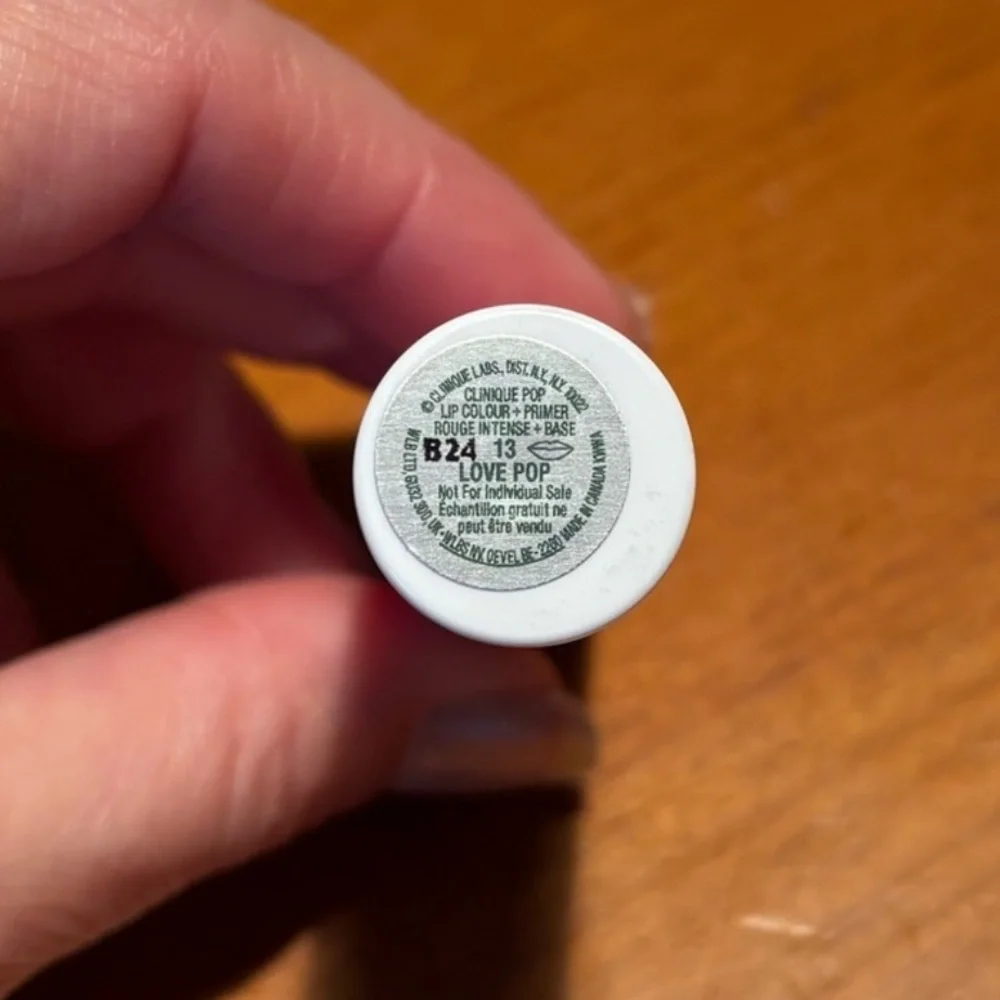 CLINIQUE Pop Lip Color Lipstick + Primer LOVE POP NEW
